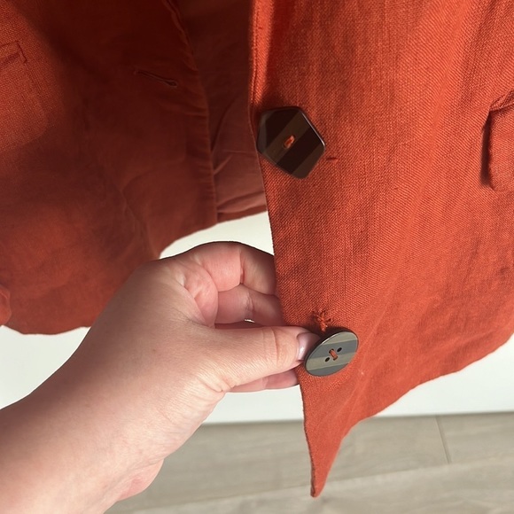 FARM Rio Orange Blazer - Picture 5 of 7